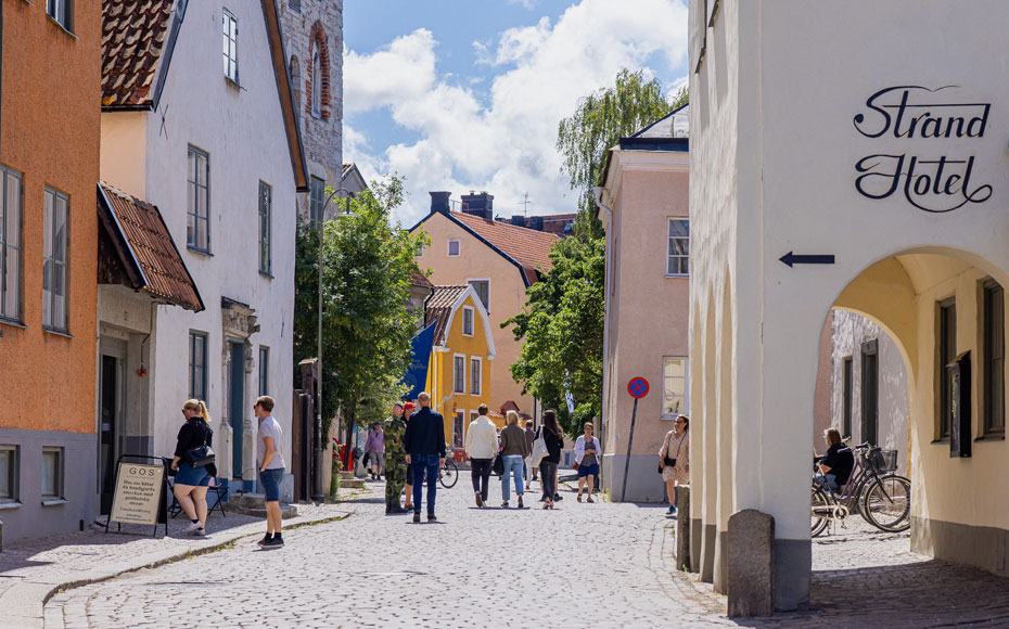 Konferens i Visby innerstad
